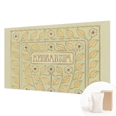 Photo wall mural Plant ornament