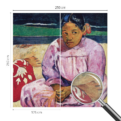 Modern wall mural Beach scene