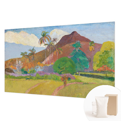 Modern wall mural for bedroom Exotic nature