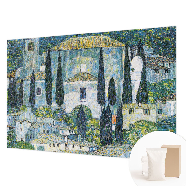 Modern wall mural for living room Cypress houses