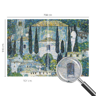 Modern wall mural for living room Cypress houses