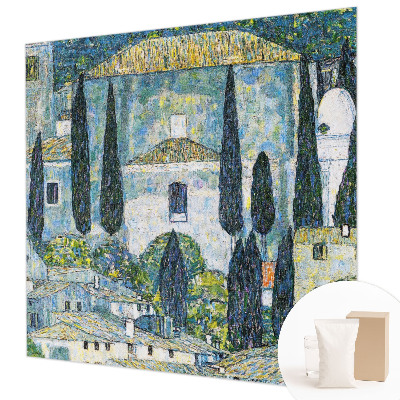 Modern wall mural for living room Cypress houses