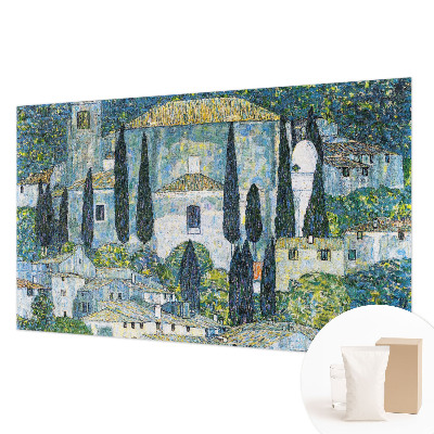 Modern wall mural for living room Cypress houses