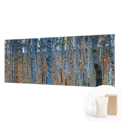 High quality photo wallpaper Birch forest