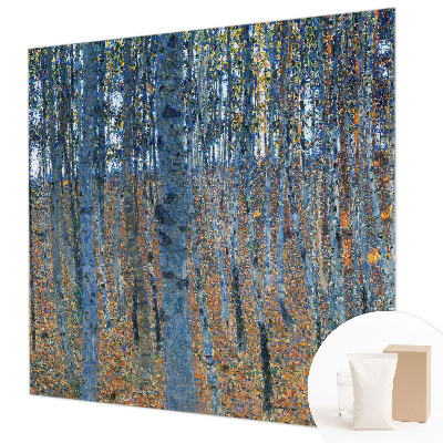 High quality photo wallpaper Birch forest