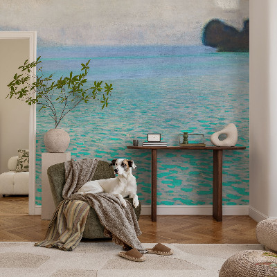 Premium wall mural for bedroom Turquoise water