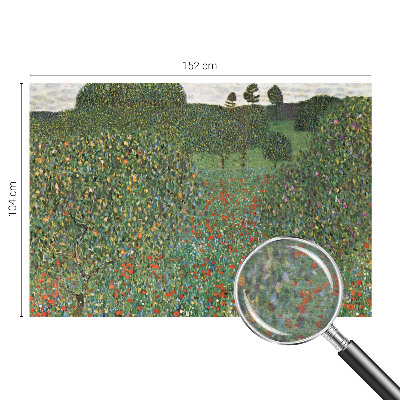 Decorative wall mural for living room Flower meadow