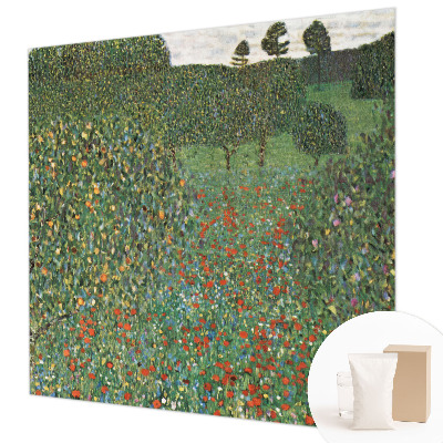 Decorative wall mural for living room Flower meadow