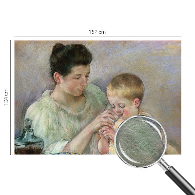 Non-woven wall mural Parental care