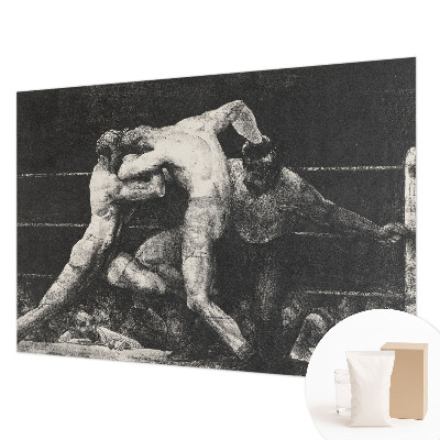 Wall mural Boxers' duel