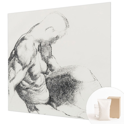 Wallpaper mural Male sketch