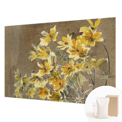Large wallpaper mural Sunny bouquet