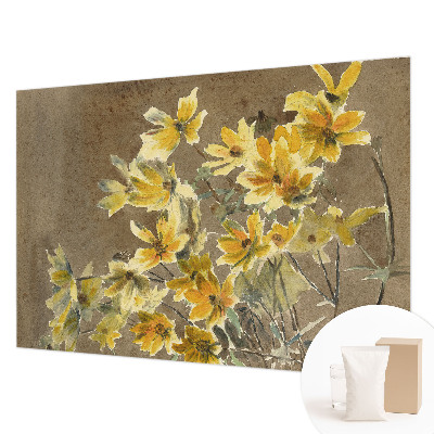 Large wallpaper mural Sunny bouquet