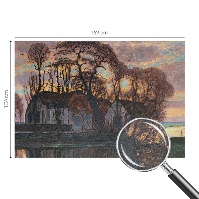 Large wall mural wallpaper Evening landscape