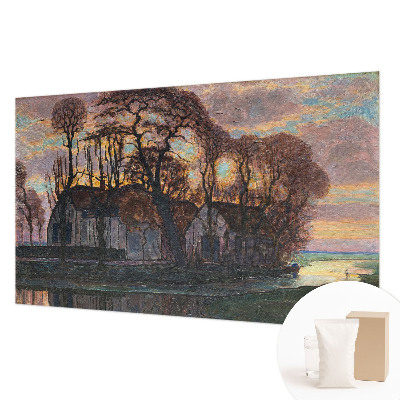 Large wall mural wallpaper Evening landscape