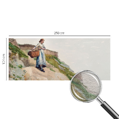 High quality photo wallpaper Female landscape