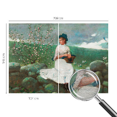 High quality wall mural wallpaper Flowery peace