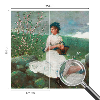 High quality wall mural wallpaper Flowery peace