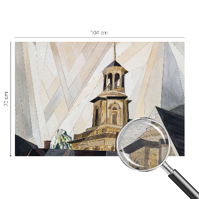 Premium photo wallpaper Architectural tower