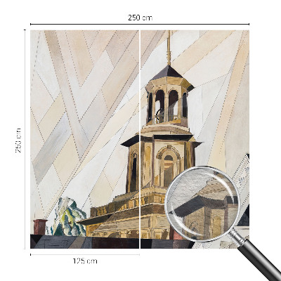 Premium photo wallpaper Architectural tower