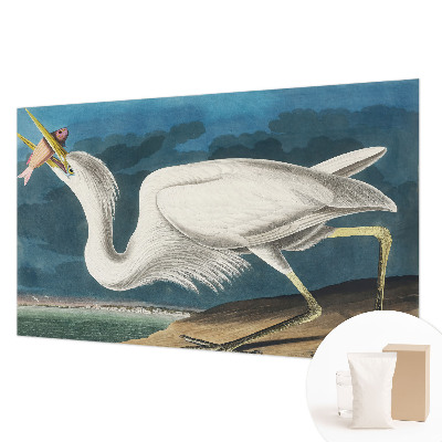 Wall mural for living room Bird with fish