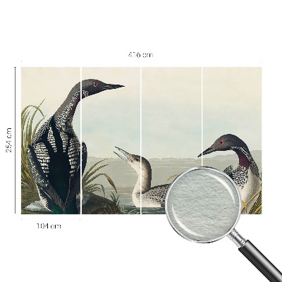 Wall mural for bedroom Birds over the water