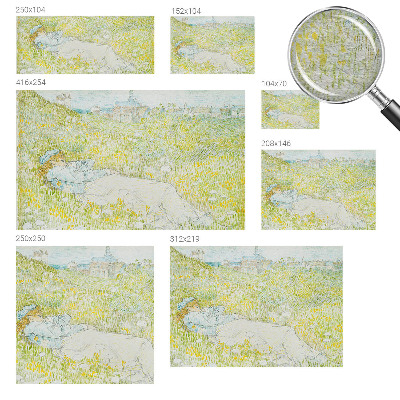 Wallpaper mural for living room Spring relaxation