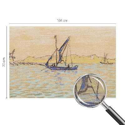 Bedroom wall mural wallpaper Sea of ​​peace