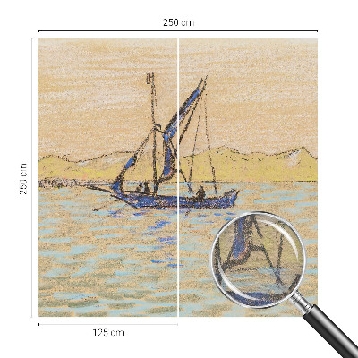 Bedroom wall mural wallpaper Sea of ​​peace