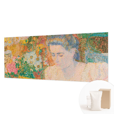 Bedroom wall mural wallpaper Floral portrait