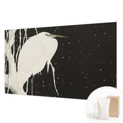 Wallpaper mural for living room Winter bird