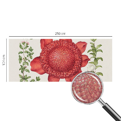 Large wall mural Floral elegance