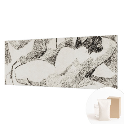 Large wall mural A lying figure