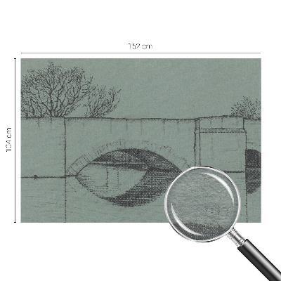 High quality wall mural wallpaper Arch bridge