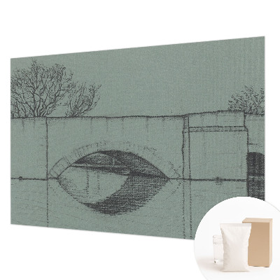 High quality wall mural wallpaper Arch bridge