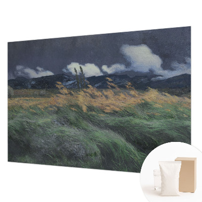 Premium wall mural for bedroom Blown grasses
