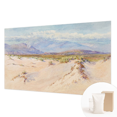 Decorative wall mural for living room Desert landscape