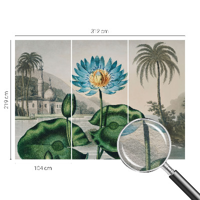 Non-woven wall mural Exotic landscape