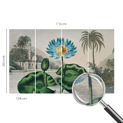 Non-woven wall mural Exotic landscape