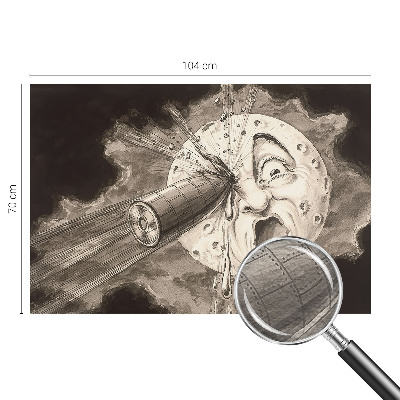 Wall mural Cosmic collision