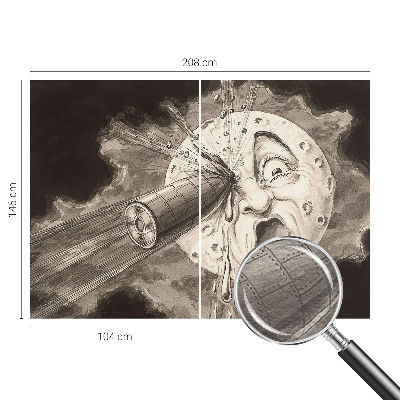 Wall mural Cosmic collision