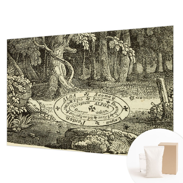 Wallpaper mural Magic circle