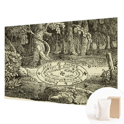 Wallpaper mural Magic circle