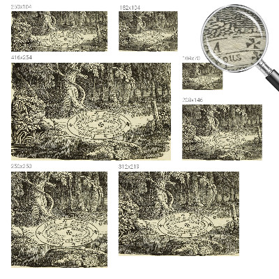 Wallpaper mural Magic circle