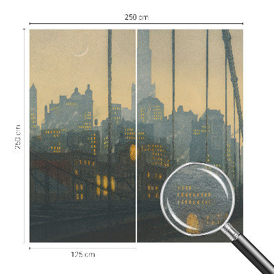 Large wallpaper mural Evening panorama