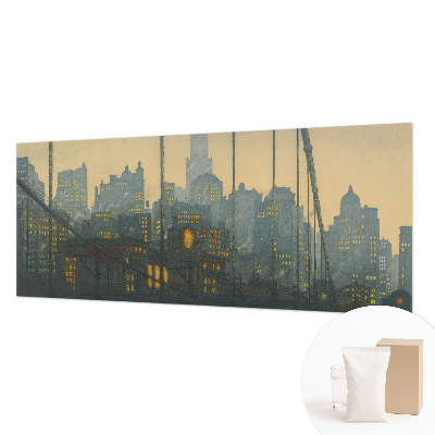 Large wallpaper mural Evening panorama