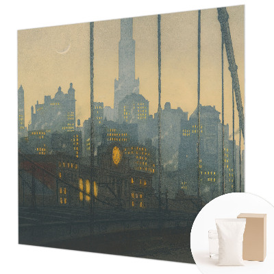 Large wallpaper mural Evening panorama