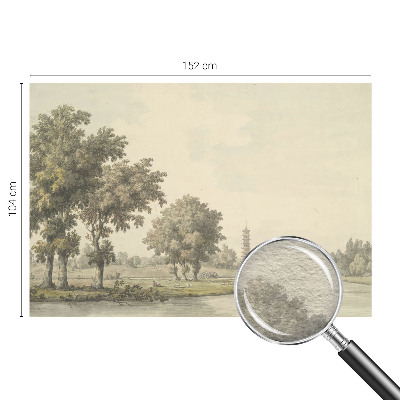 Large wall mural wallpaper A quiet park