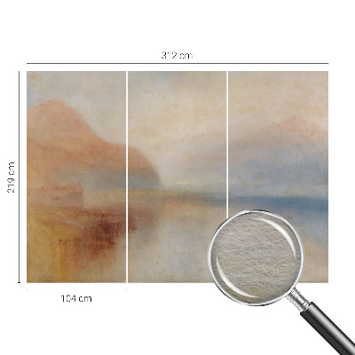 Wall mural for living room Ethereal landscape