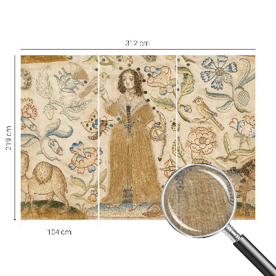 Large wall mural Colorful nature